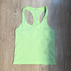 Lululemon Athletica Light Green Tank Top
